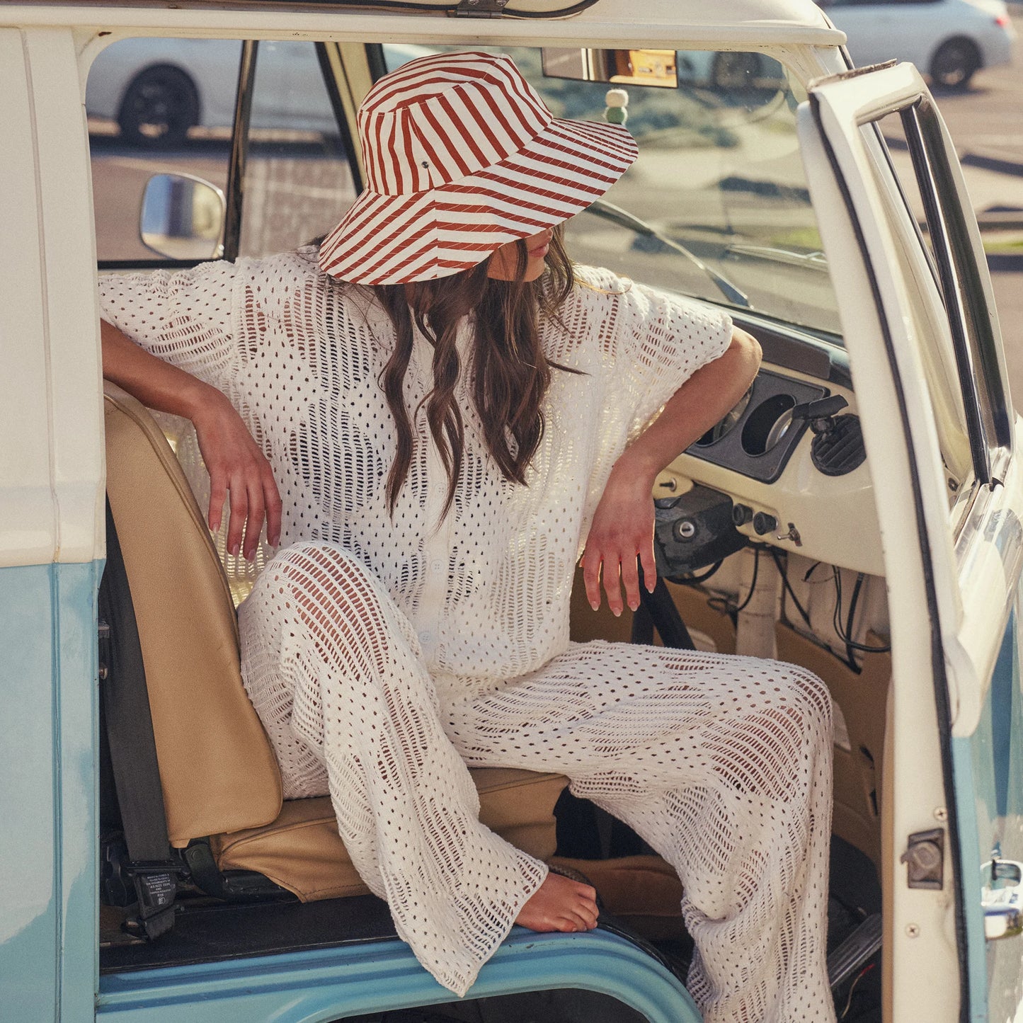 Cove - Cotton Bucket Hat - Terracotta