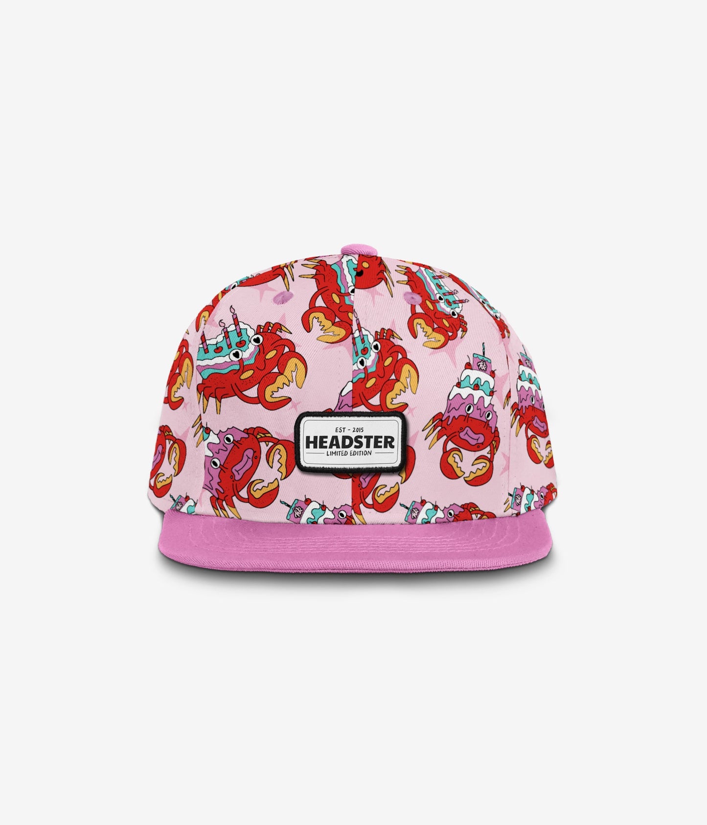Crabcake Snapback - Pink Marshmallow