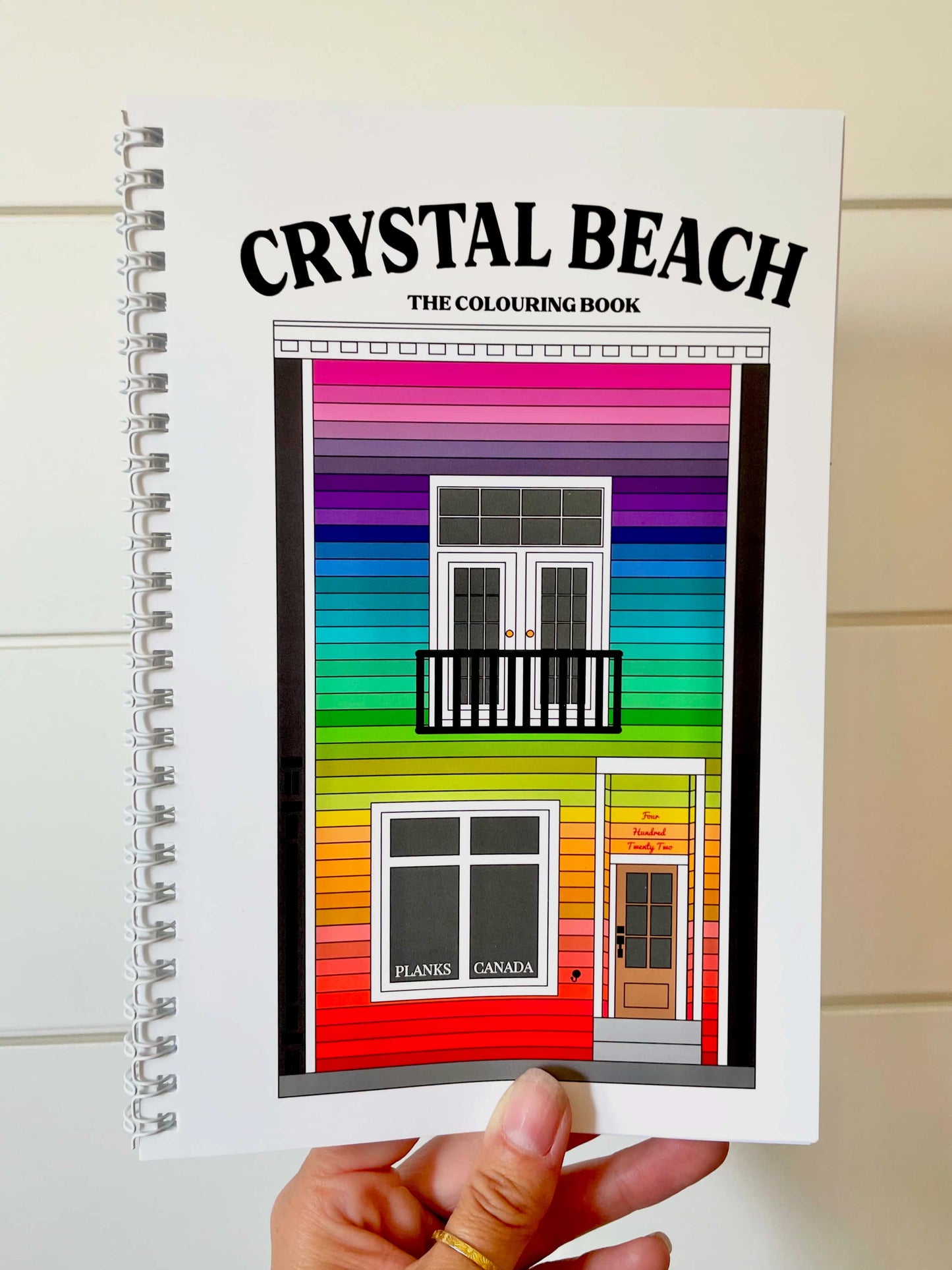 Crystal Beach Colouring Book