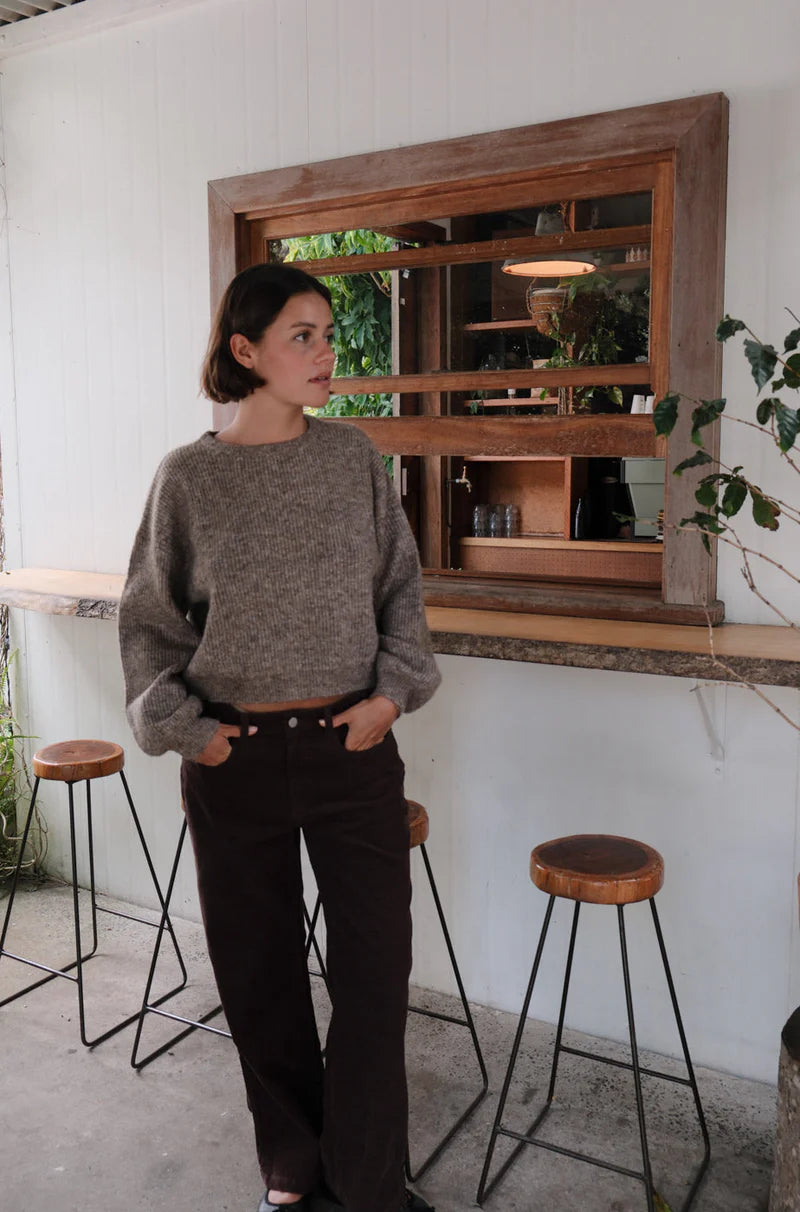Quinn Knit Jumper - Oatmeal