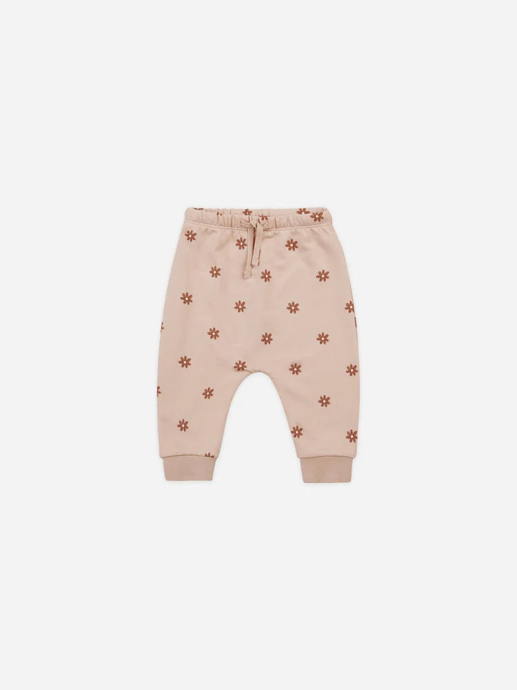 Daisies Sweatpants - Blush