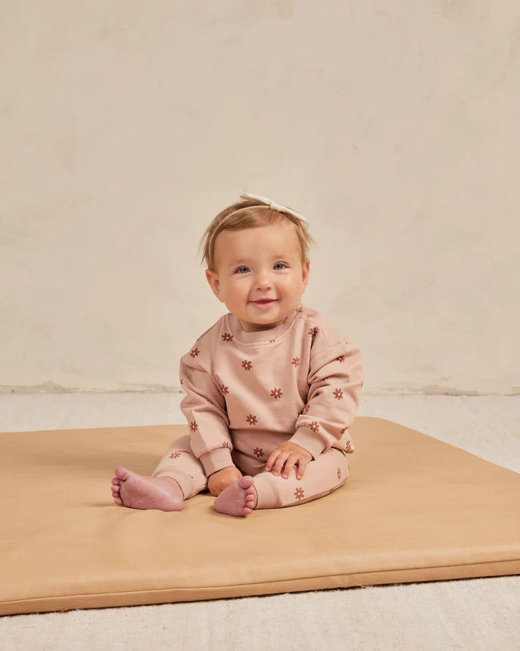 Daisies Sweatpants - Blush