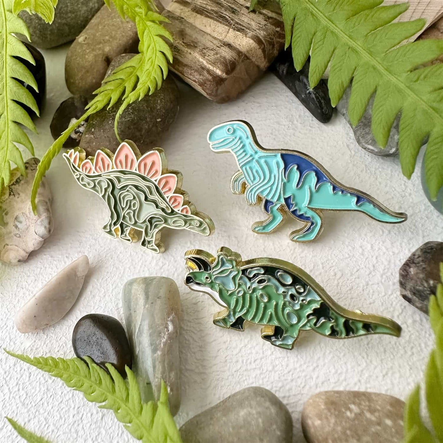 O'Connor - Stegosaurus Enamel Pin