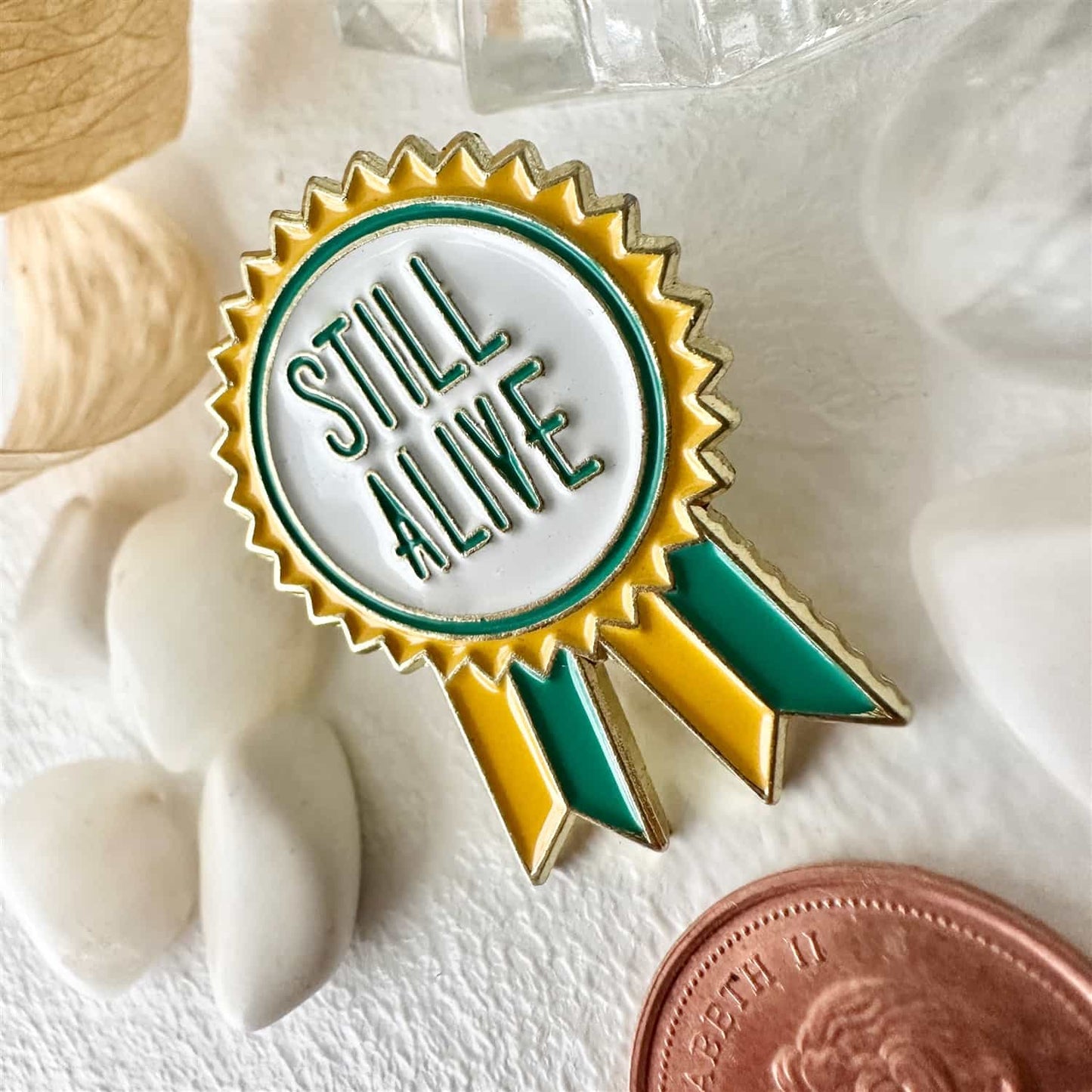 Dystopian Victory Still Alive Award - Enamel Pin