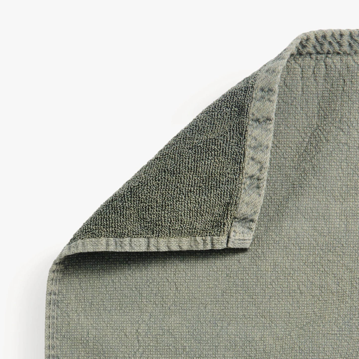 Fresco Stonewashed Hand Towel - Olive