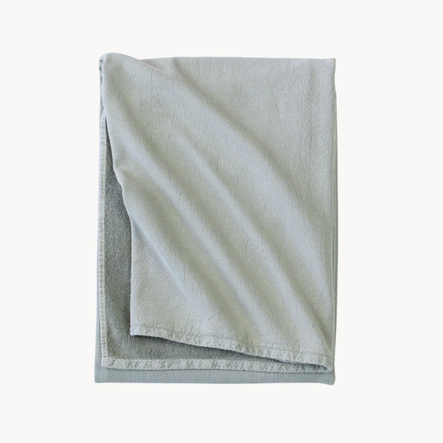 Fresco Stonewashed Towel - Olive