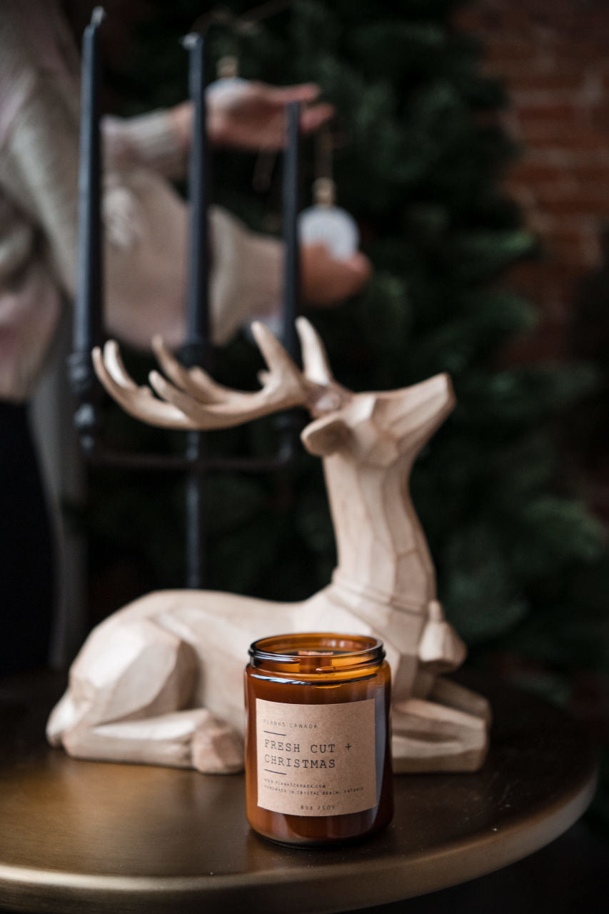 Fresh Cut Christmas Tree - Wood Wick Soy Candle
