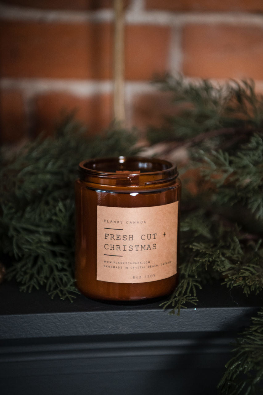 Fresh Cut Christmas Tree - Wood Wick Soy Candle
