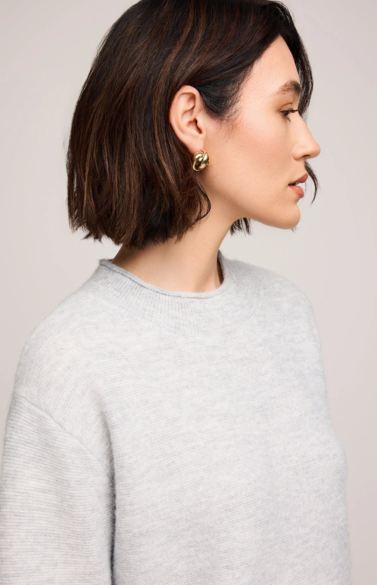 Wanda Pullover Sweater - Heather Ash