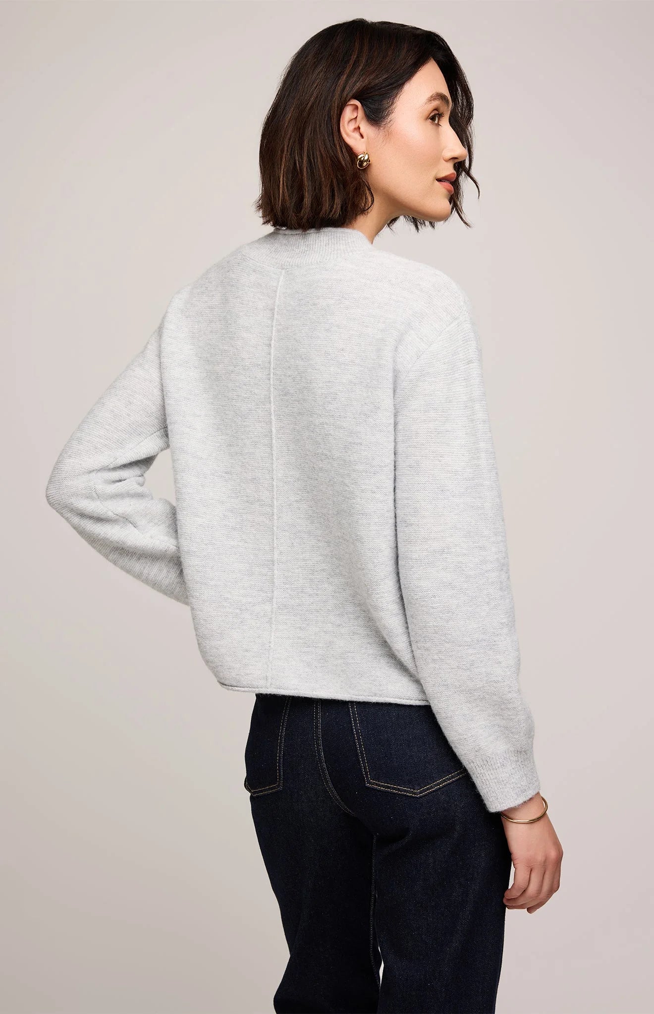 Wanda Pullover Sweater - Heather Ash