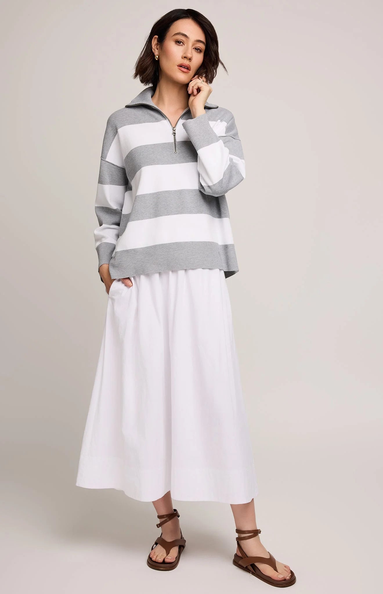 Geneva Skirt - White