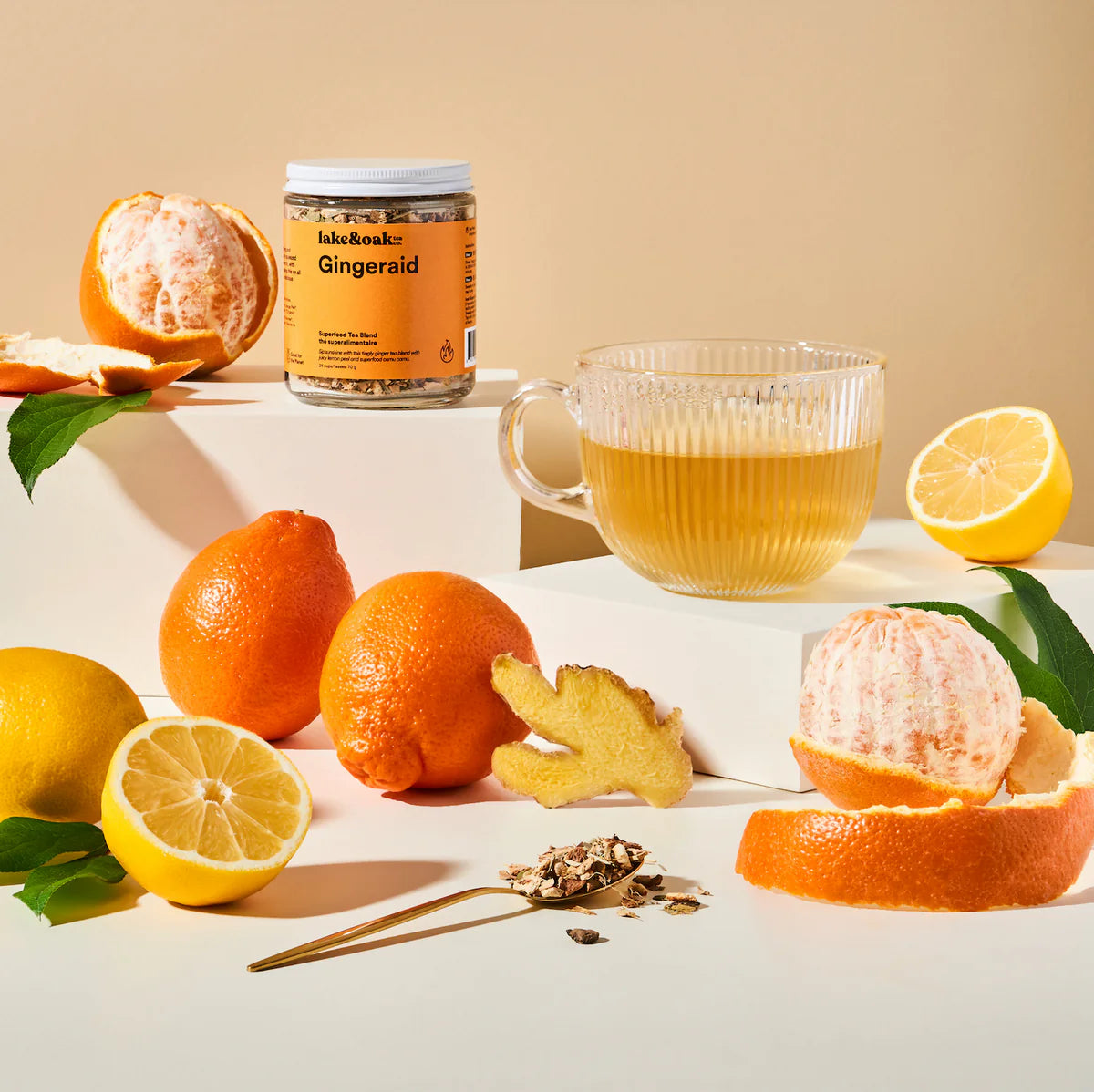 Gingeraid - Loose Leaf Tea - 24 Cups