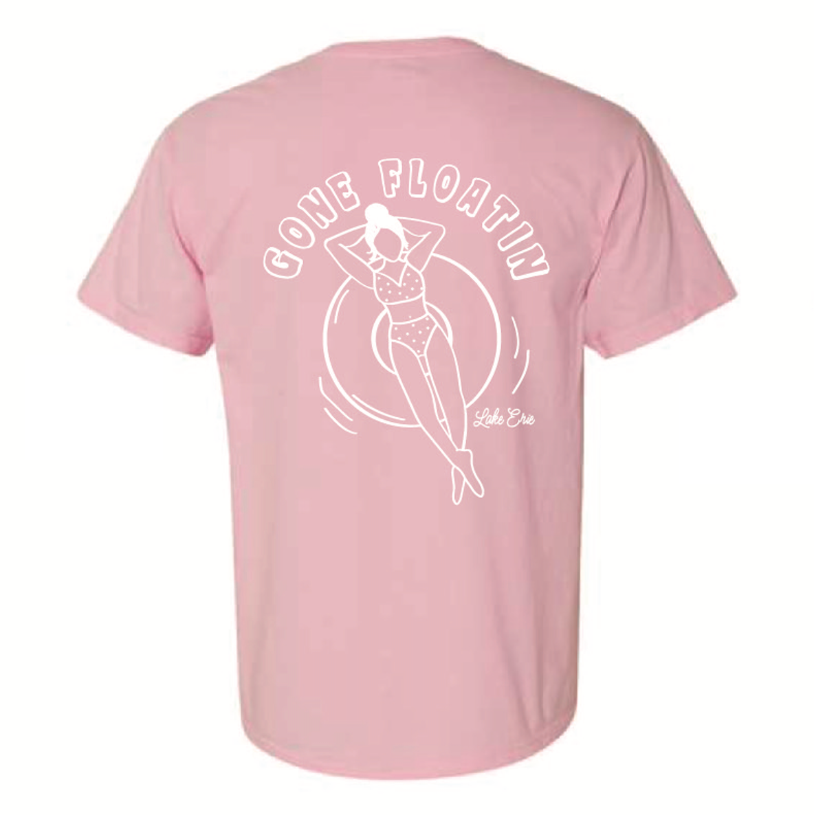 Gone Floatin Tee - Pink