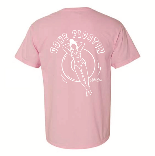 Gone Floatin Tee - Pink