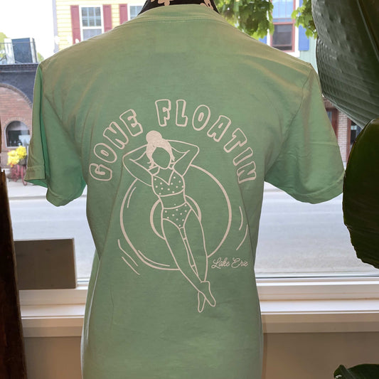 Gone Floatin Tee - Seafoam