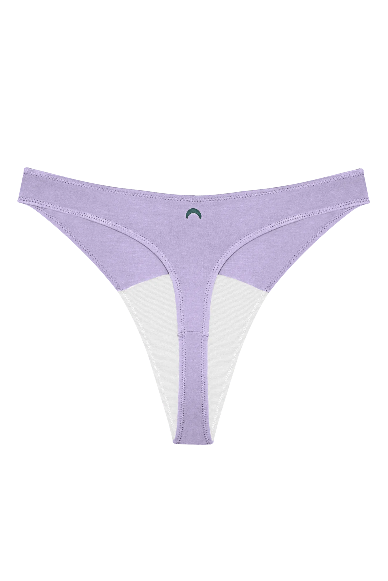 High Rise Thong Mineral Underwear - Lilac
