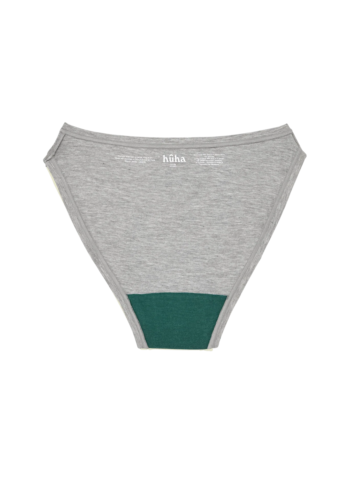 High Rise Bikini Mineral Underwear - Grey