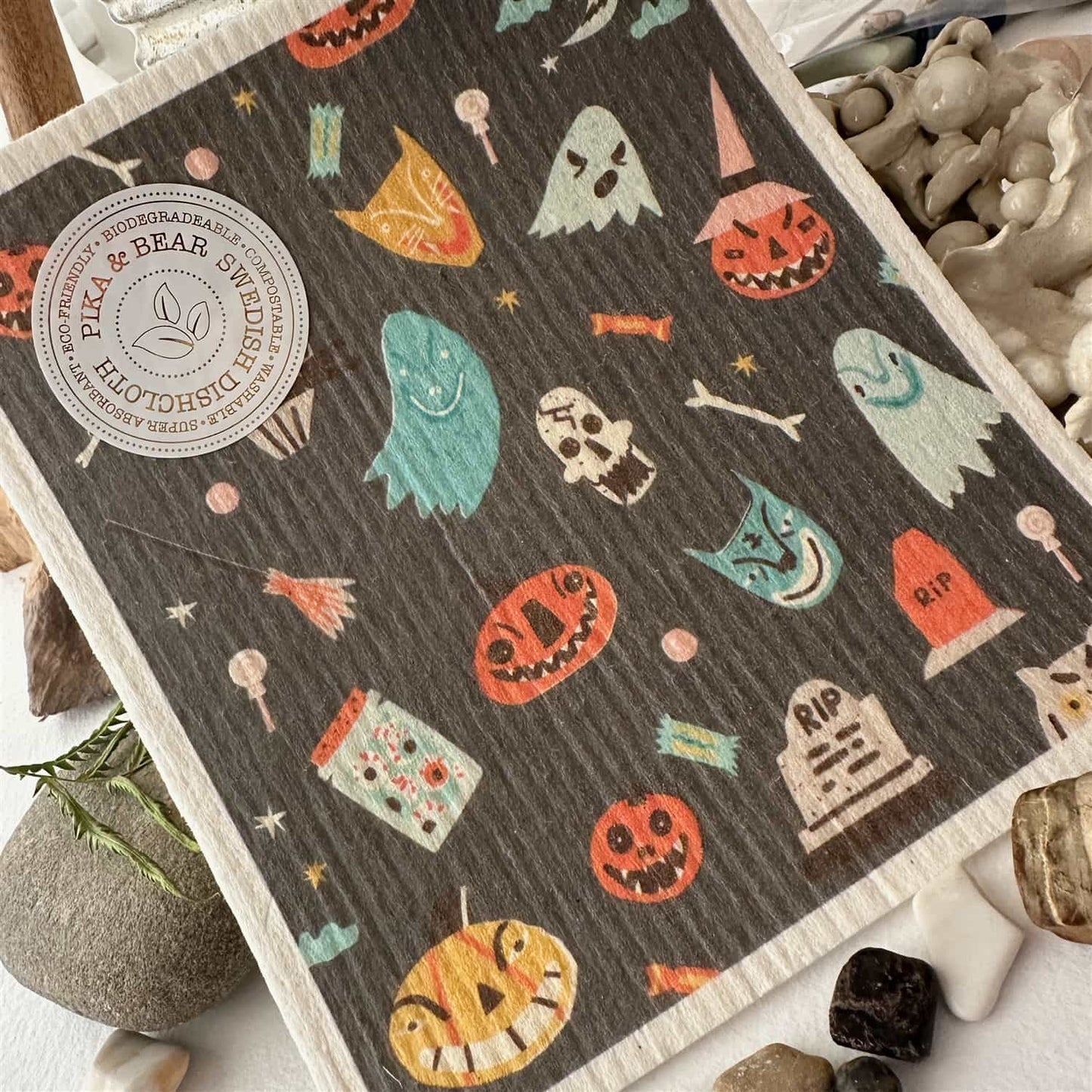 Halloween - Design Swedish Dishcloth