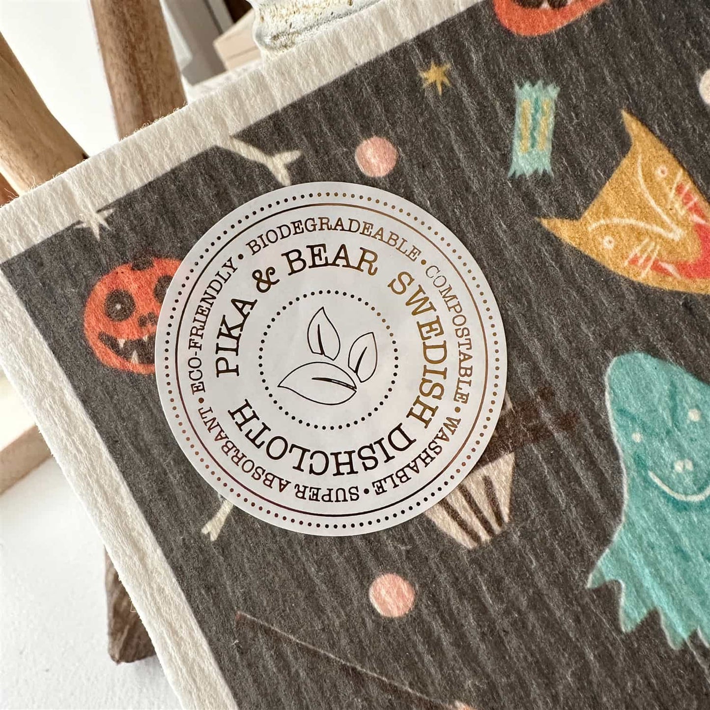 Halloween - Design Swedish Dishcloth