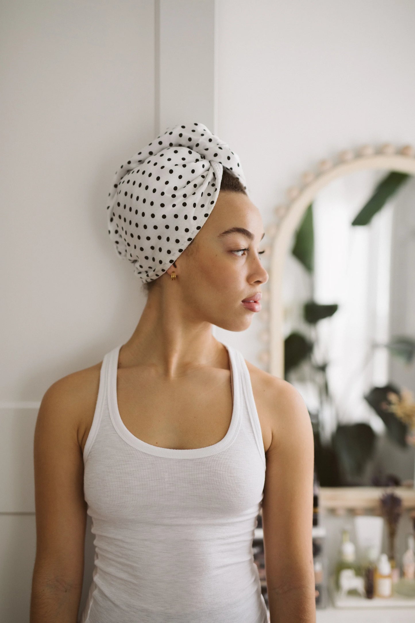 Heavenly Hair Towel - Polka Dot