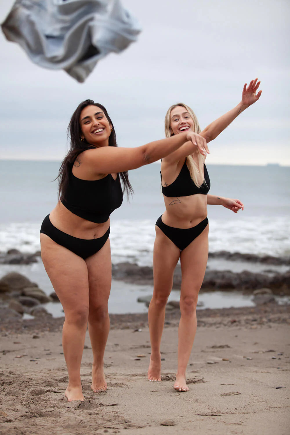 High Rise Bikini Mineral Underwear - Black