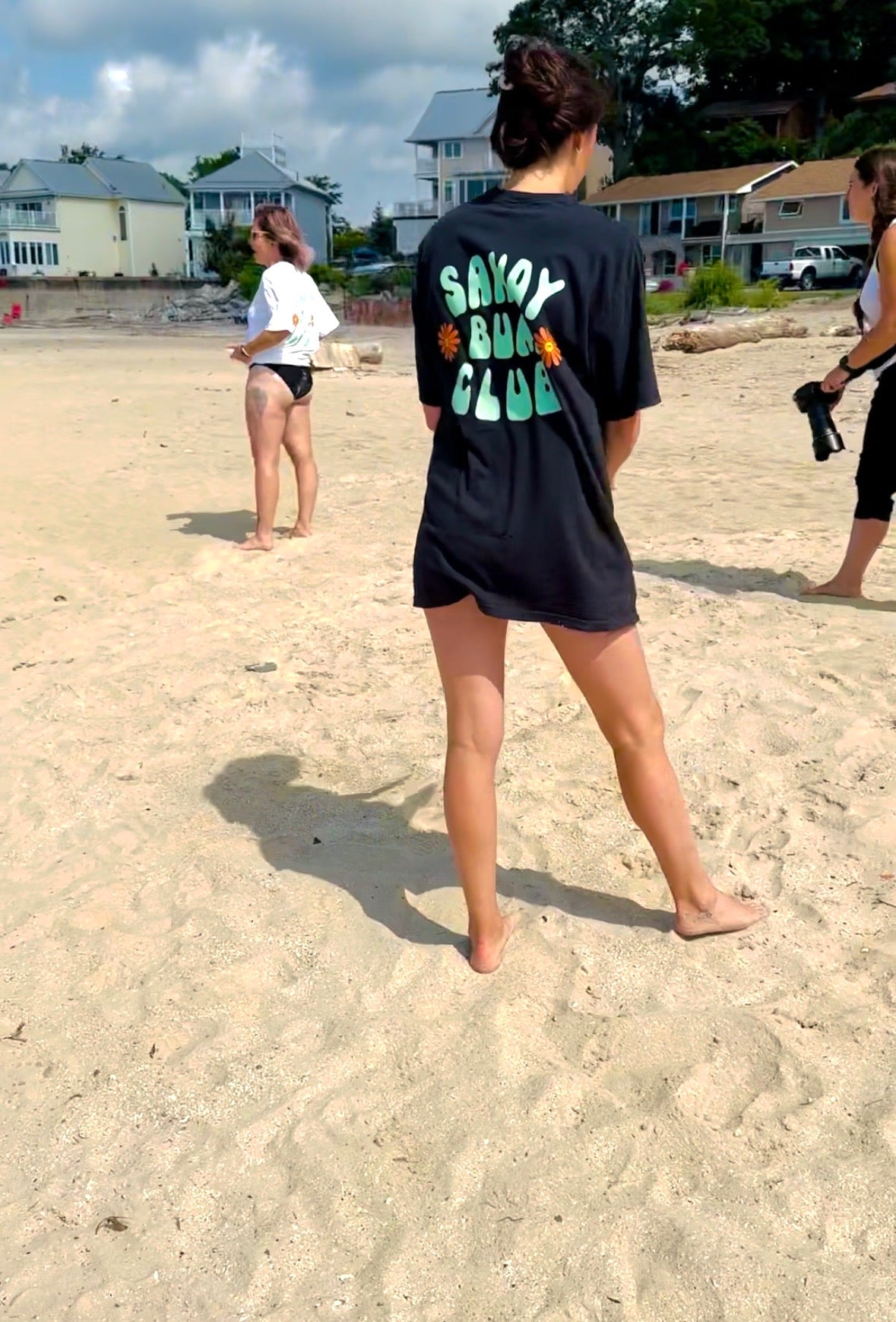 Sandy Bum Club Tee - Black
