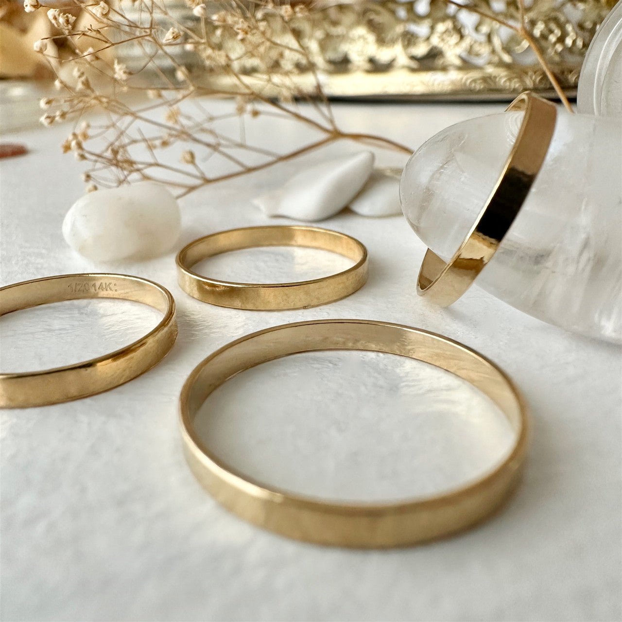 Jane Stacking Ring in 14K Gold Fill