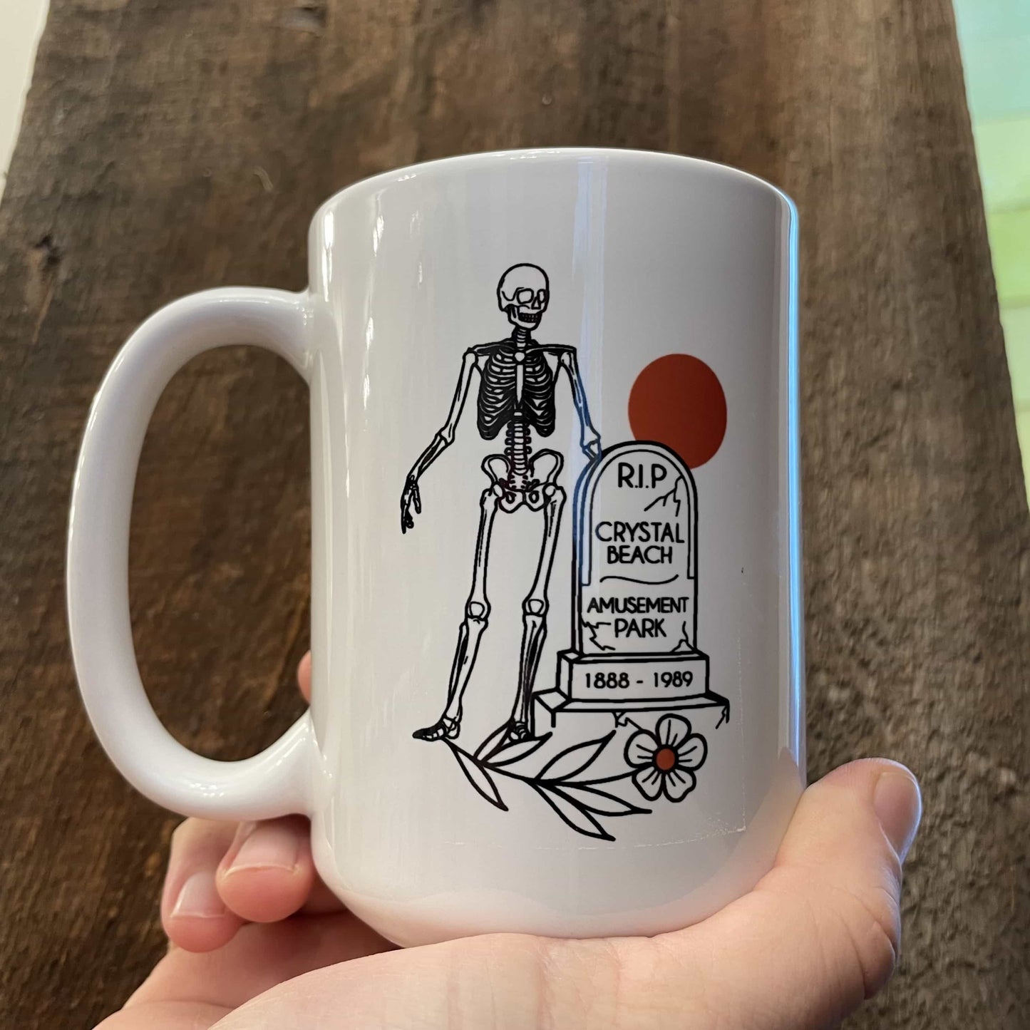 John E. RIP Crystal Beach Amusement Park - Mug