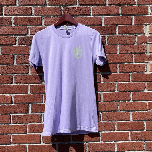 John E. RIP Crystal Beach Amusement Park Tee - Purple