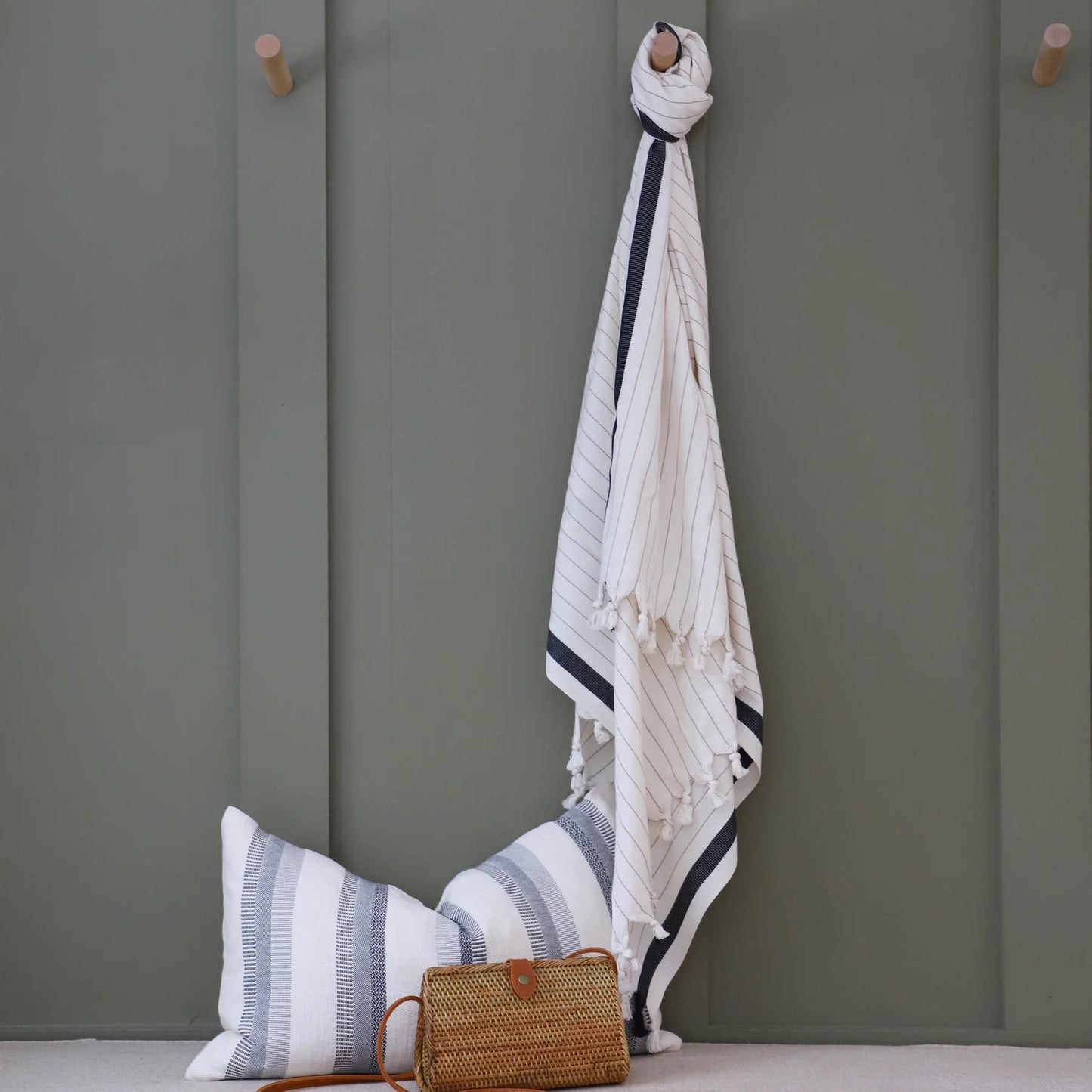 Kaya Turkish Towel - Black