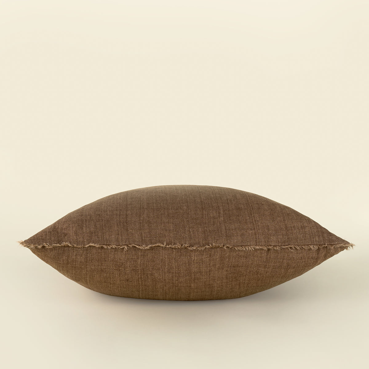 Lina Linen Pillow - Rooibos (Cover with Filler)