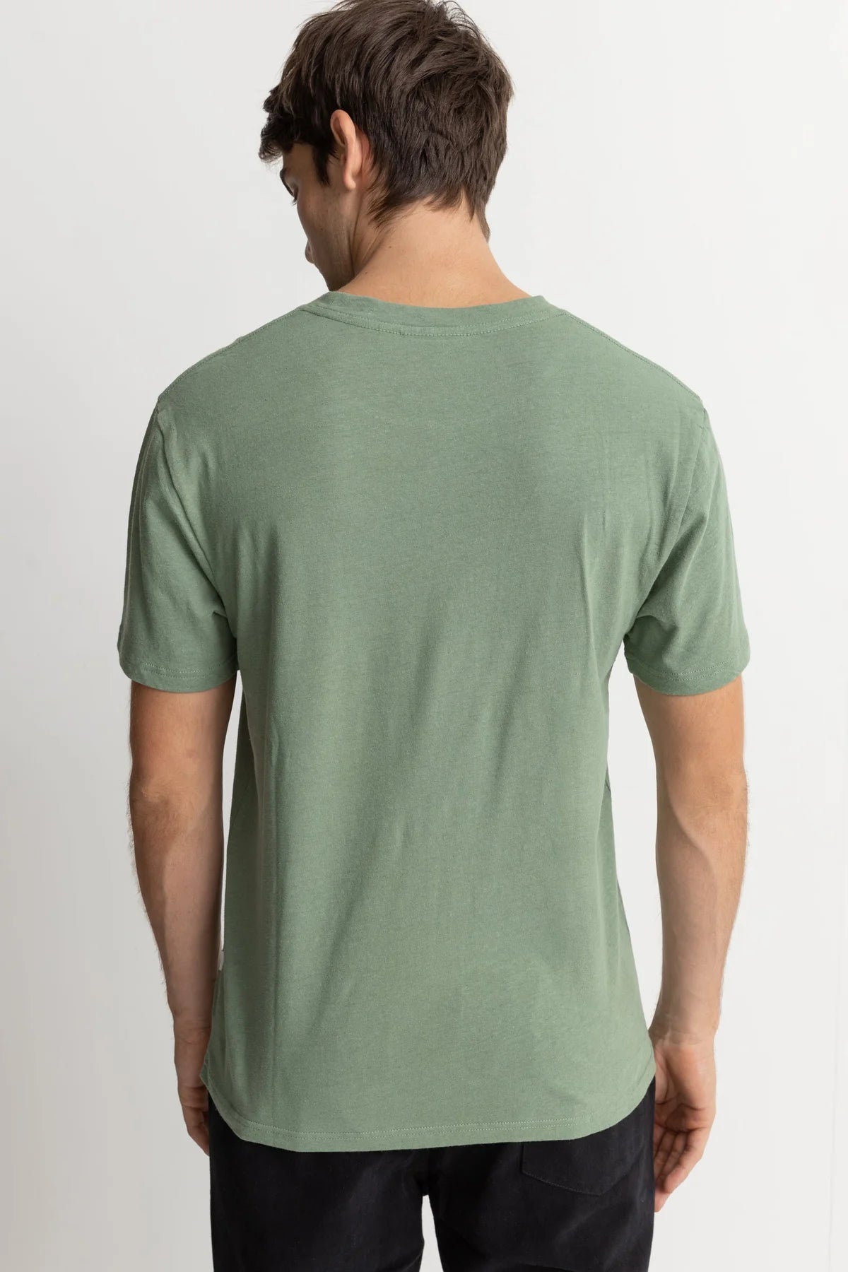 Linen Ss Tee - Seafoam
