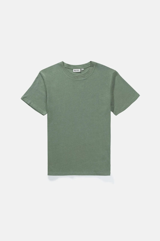 Linen Ss Tee - Seafoam