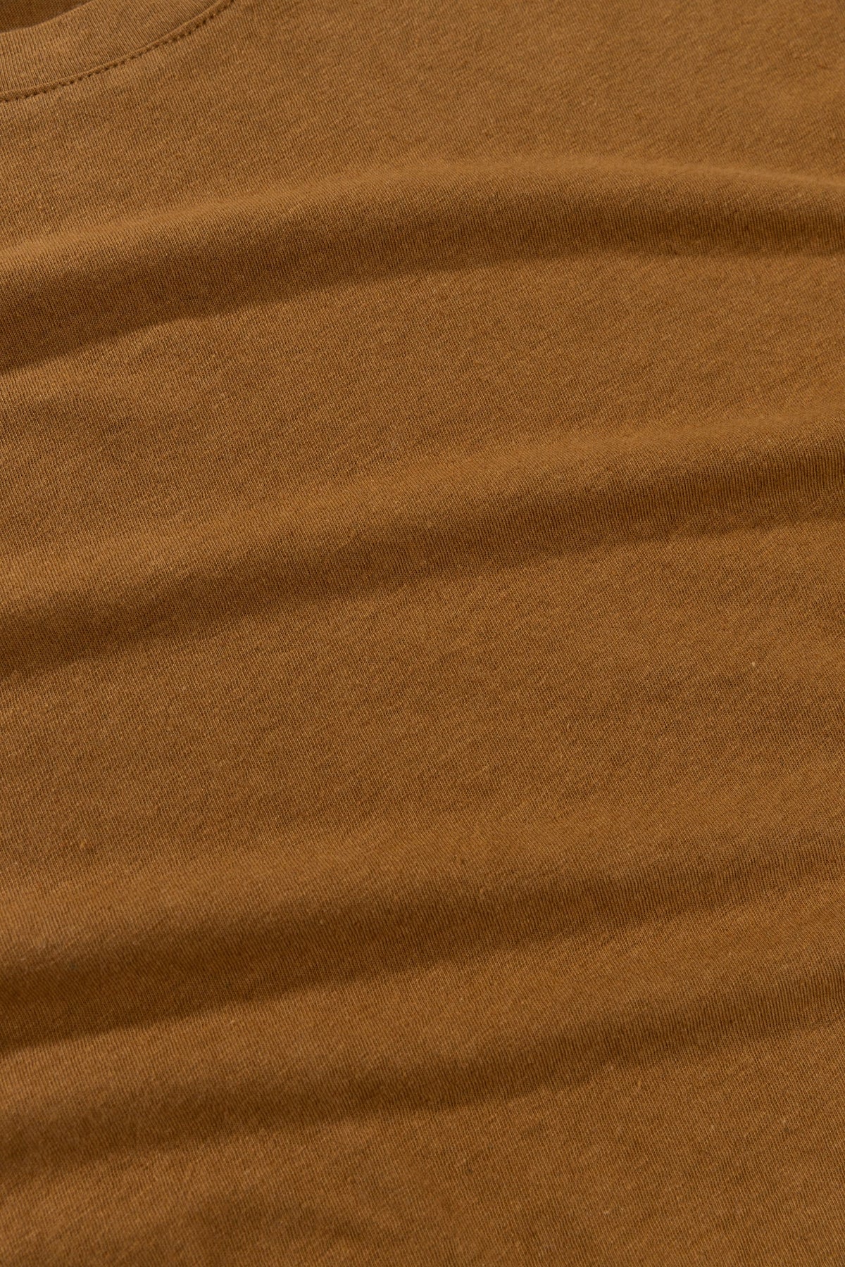 Linen Ss Tee - Tobacco