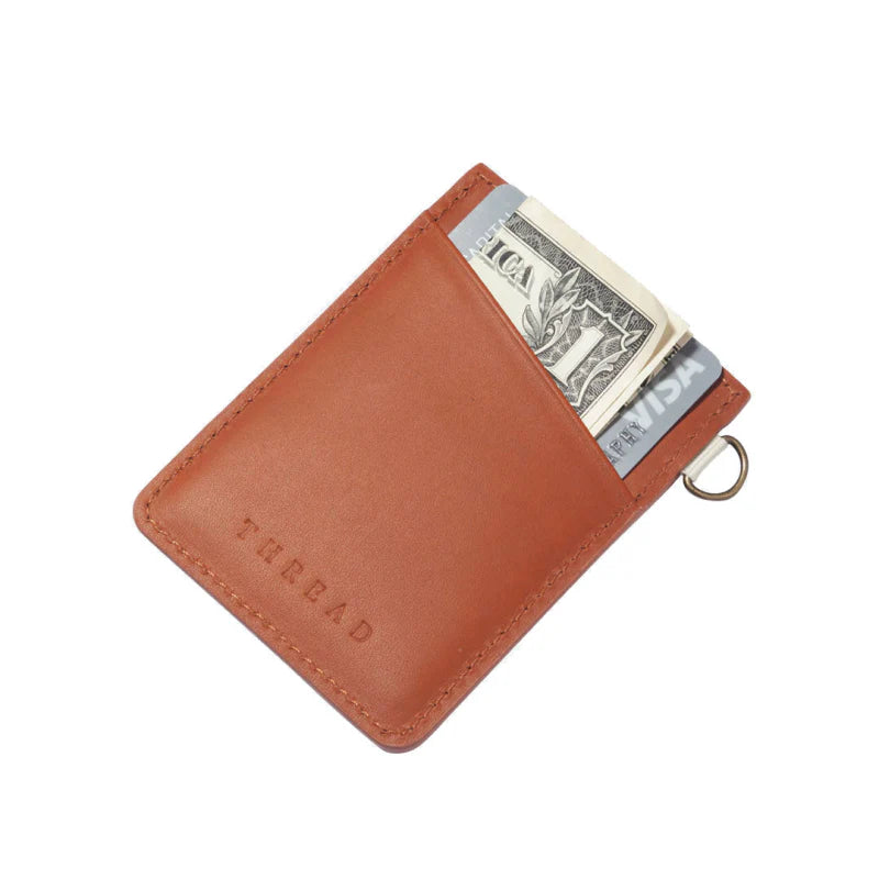 Luna Beige Vertical Wallet