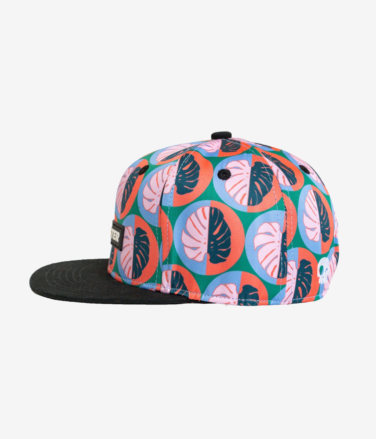 Lush Tropic Snapback - Tennis Court