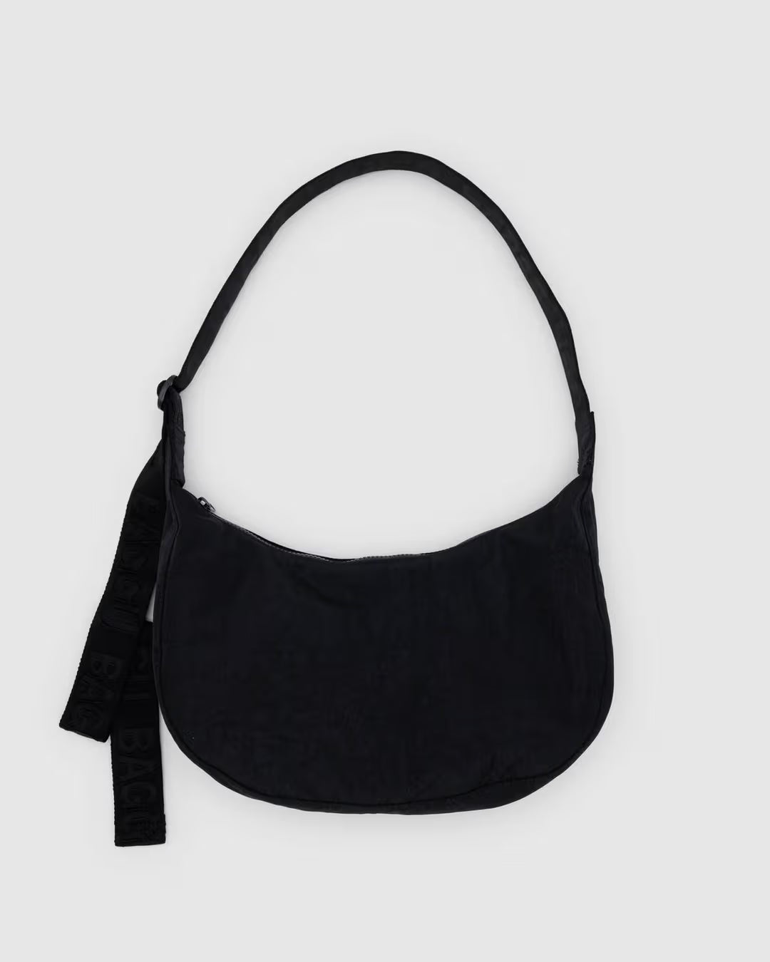 Medium Baggu Nylon Crescent Bag - Black