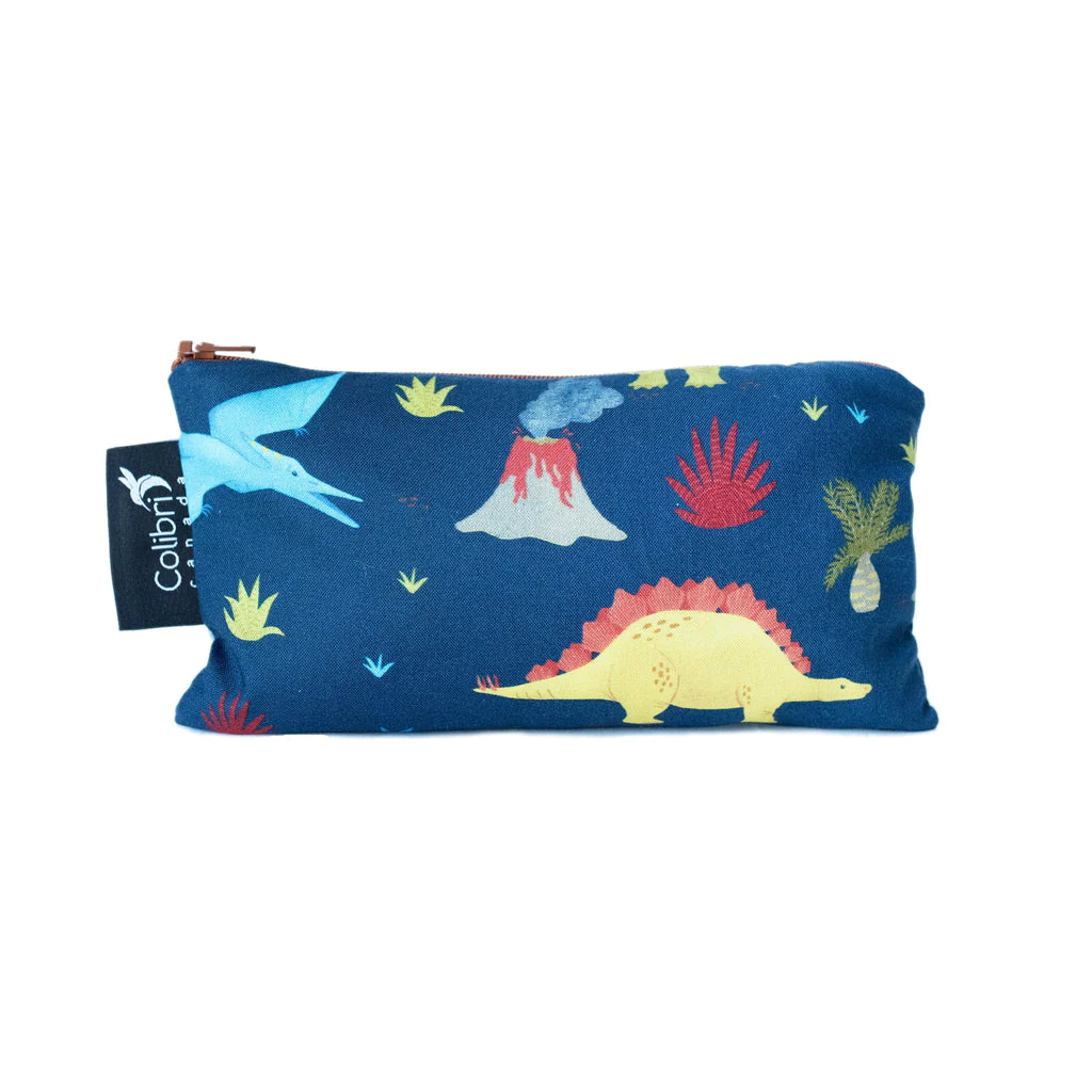 Medium Reusable Snack Bag - Dinosaurs