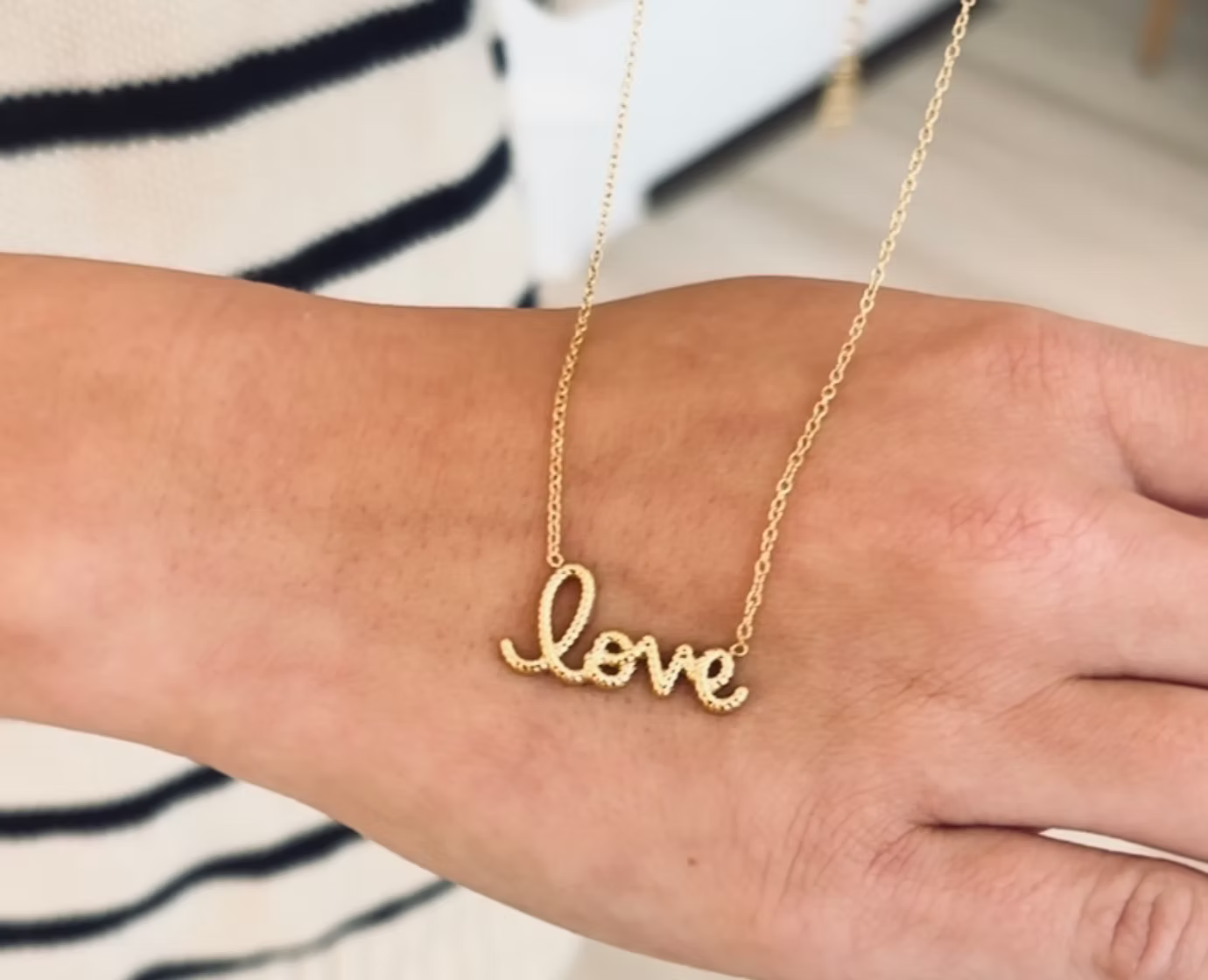Nautical Love Necklace