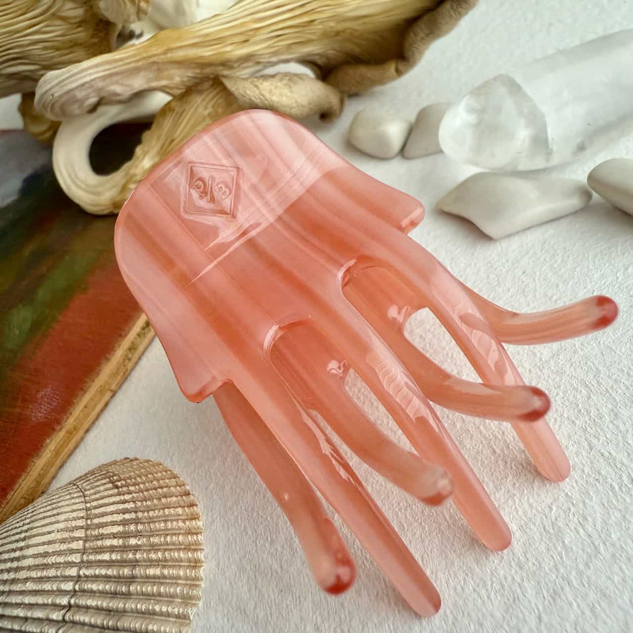 Nobra Mini Hair Claw in Hermosa