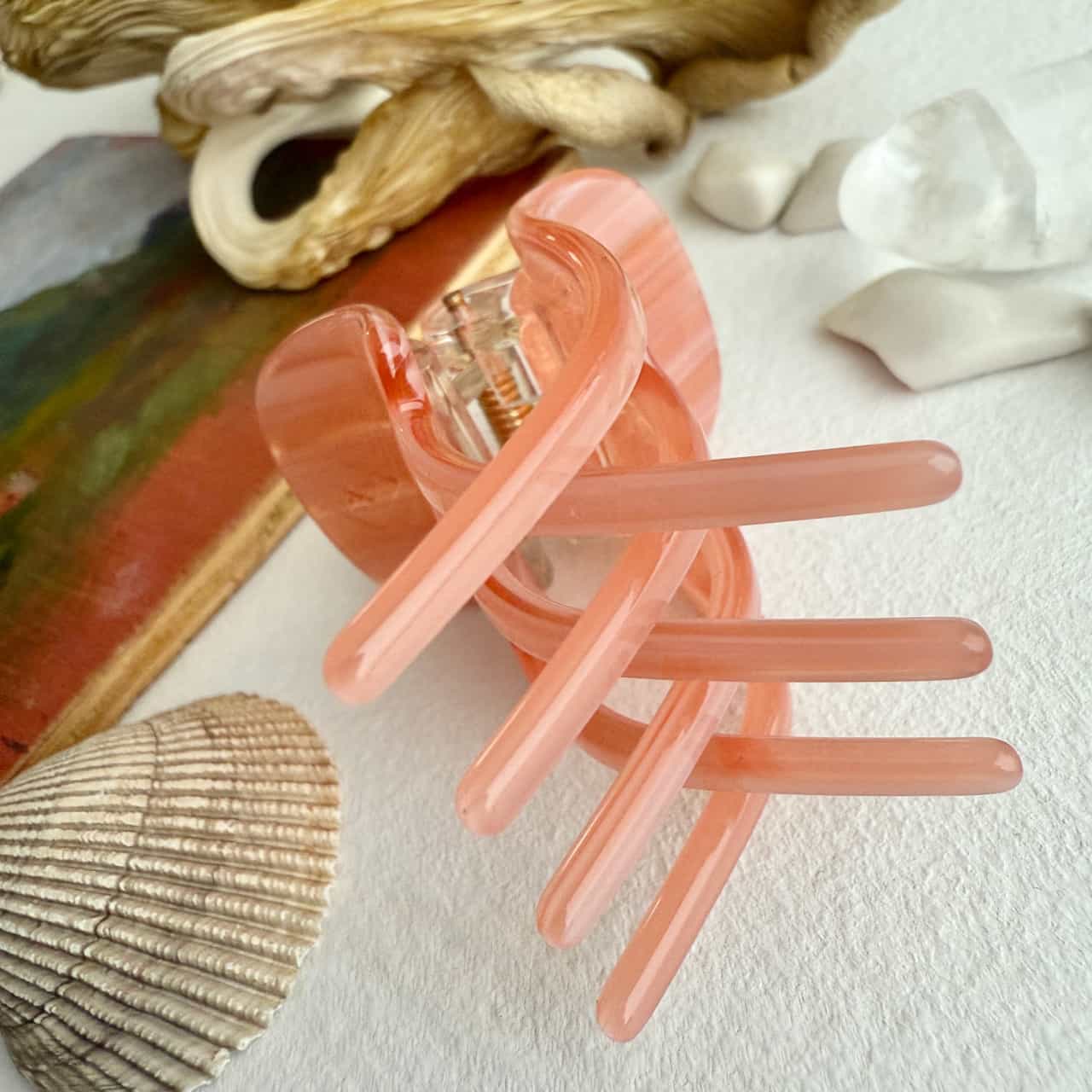 Nobra Mini Hair Claw in Hermosa