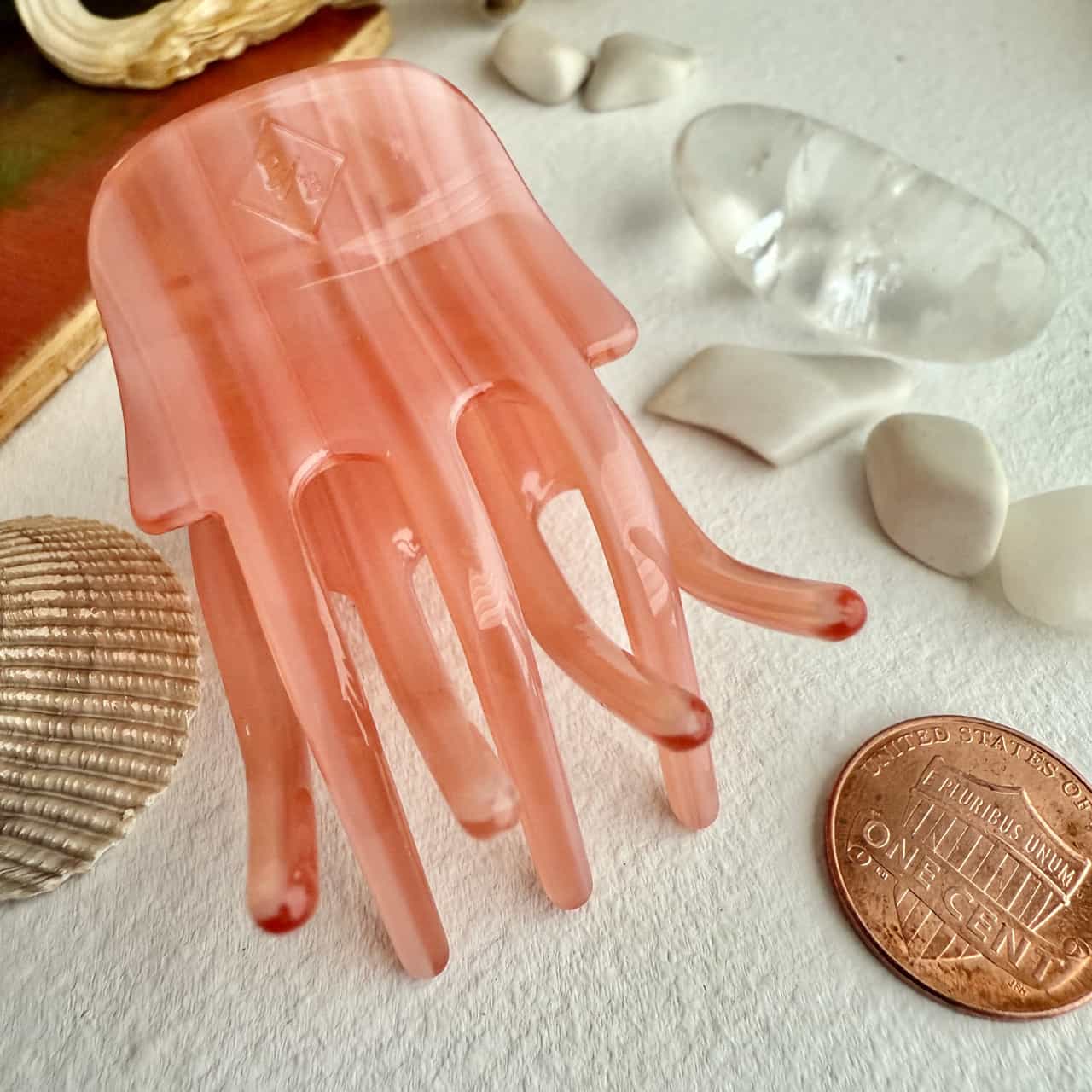 Nobra Mini Hair Claw in Hermosa