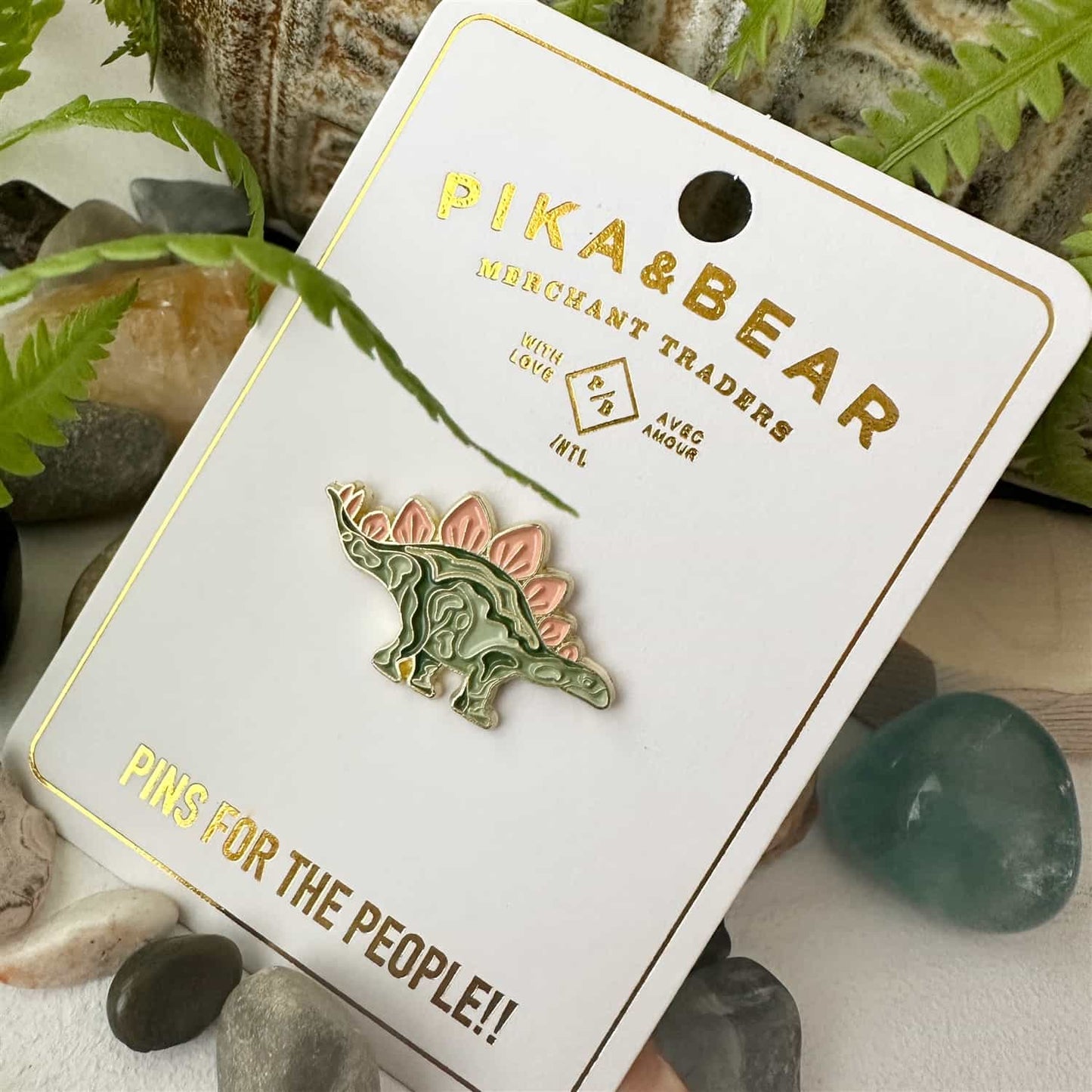 O'Connor - Stegosaurus Enamel Pin