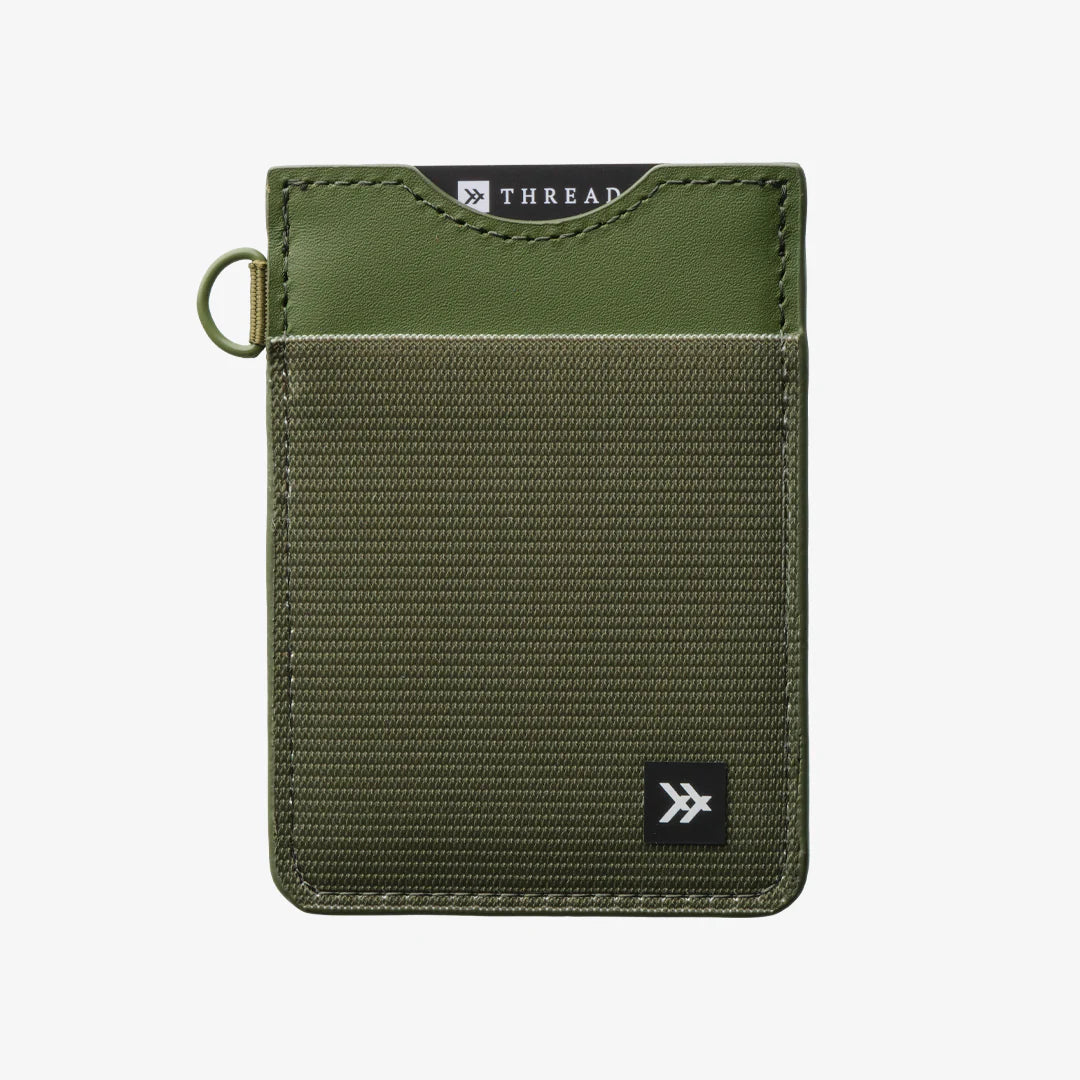 Olive Vertical Wallet