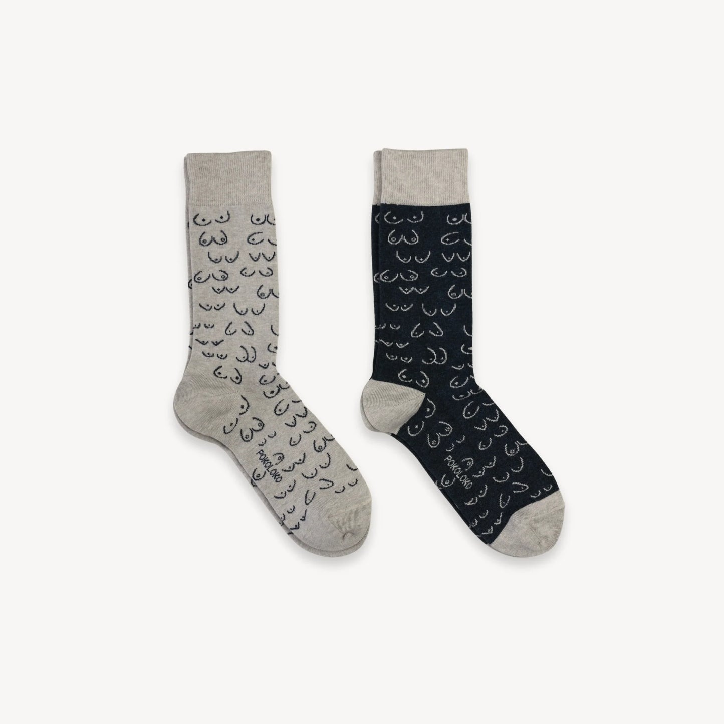 Pack of 2 Pima Cotton Socks - Boobie