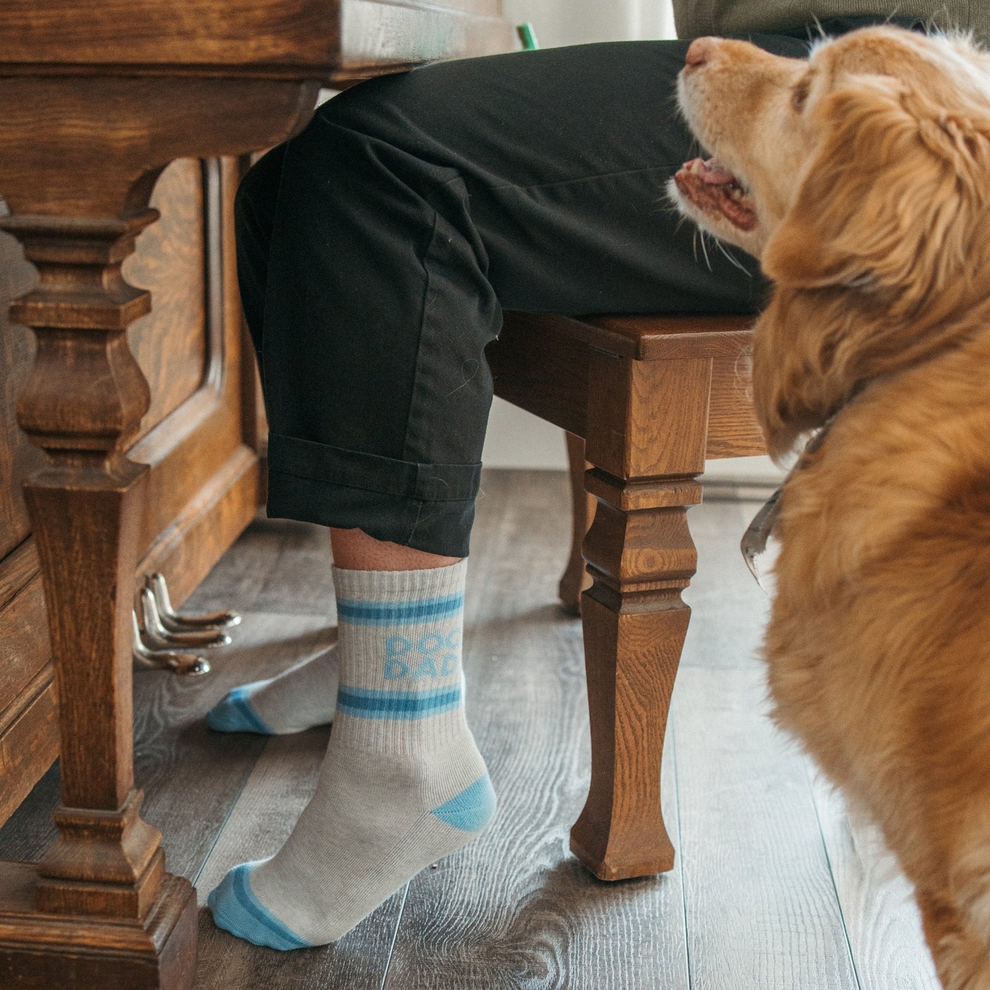 Pack of 2 Pima Cotton Socks - Dog Dad
