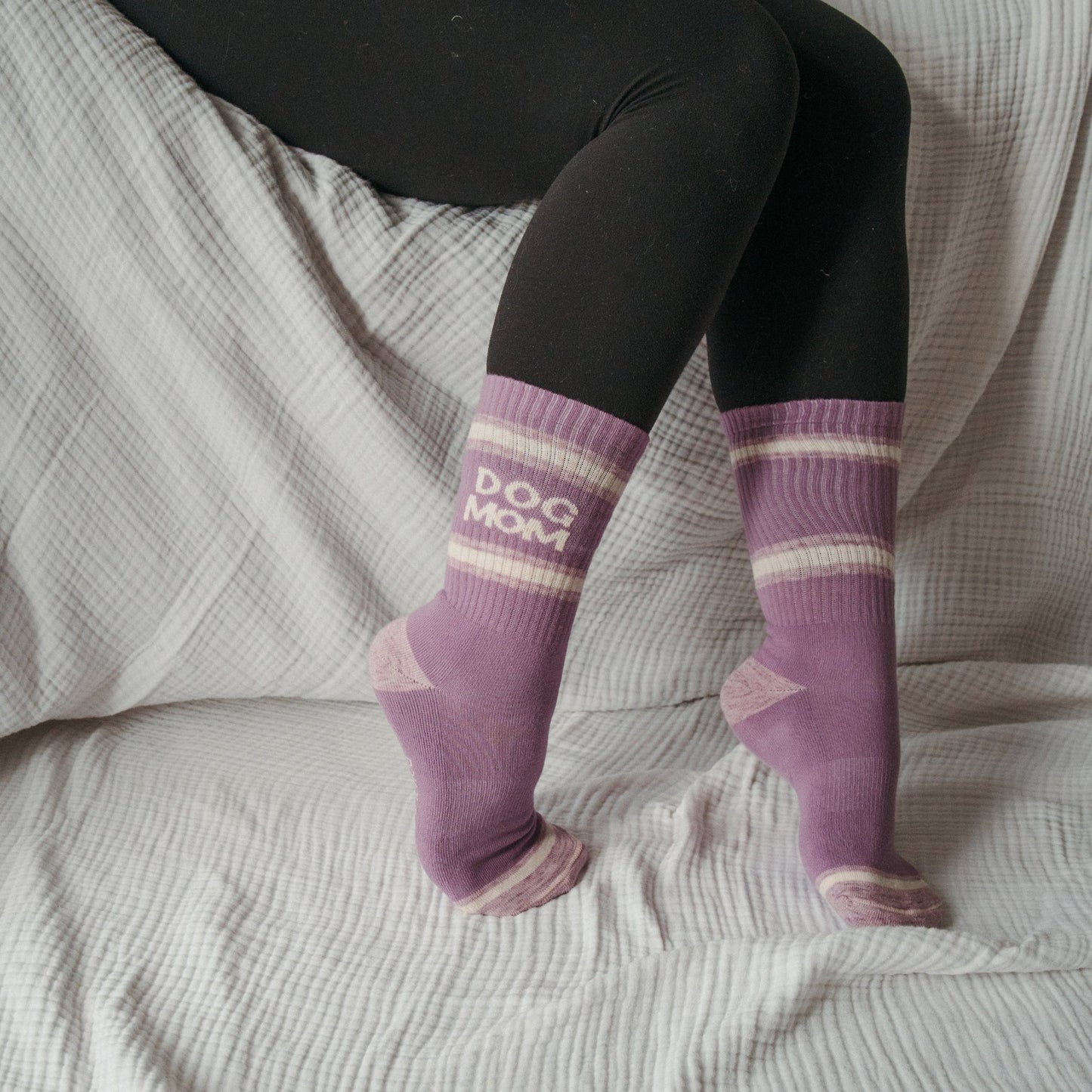 Pack of 2 Pima Cotton Socks - Dog Mom
