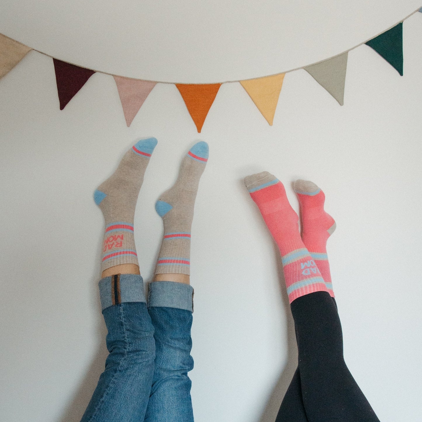 Pack of 2 Pima Cotton Socks - Rad Mom
