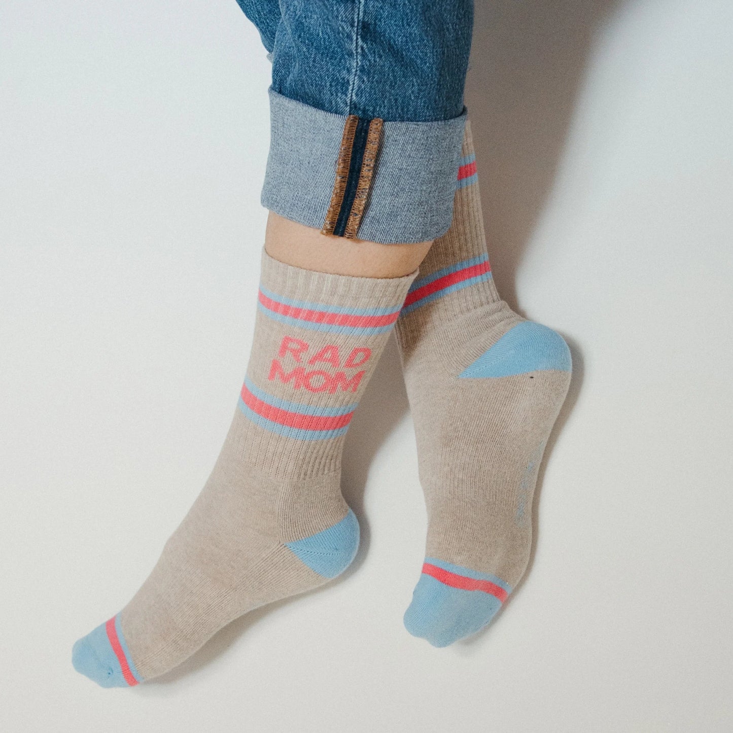 Pack of 2 Pima Cotton Socks - Rad Mom