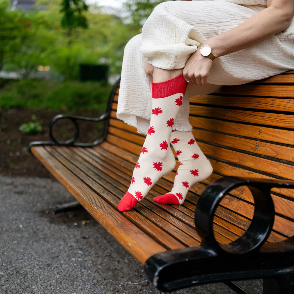Pack of 2 Pima Socks - Oh Canada